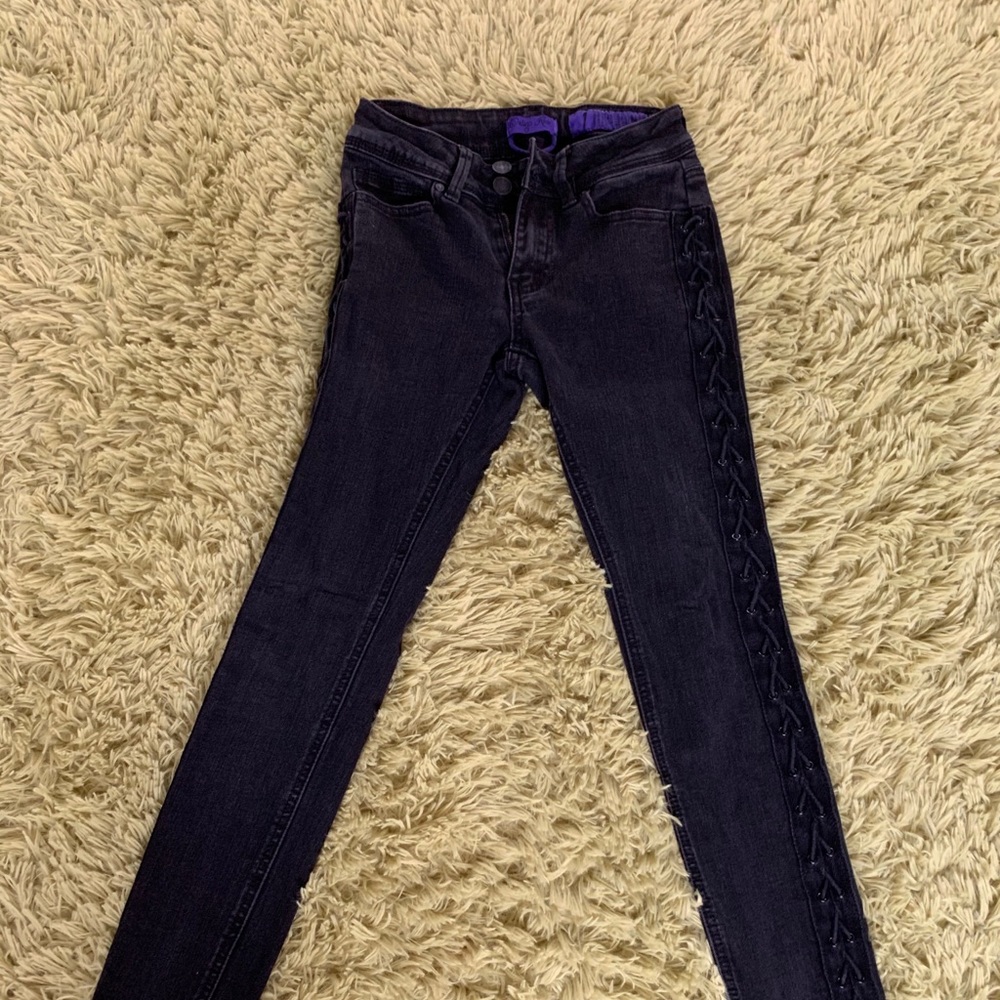 Black skinny jeans